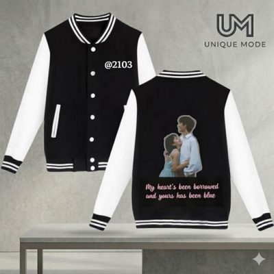 áo bomber in hình cặp đôi