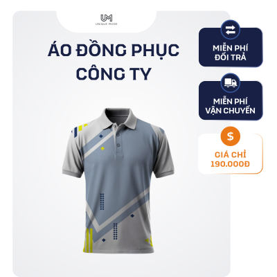 Áo thun đồng phục công ty chất liệu cao cấp và bền đẹp
