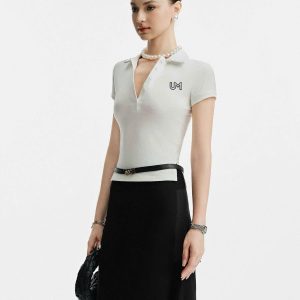 Áo polo nữ form ôm