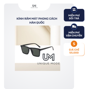 Kính râm mát phong cách Hàn Quốc