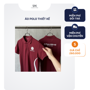 Áo Polo Thiết Kế UNIQUE MODE chất cotton co dãn